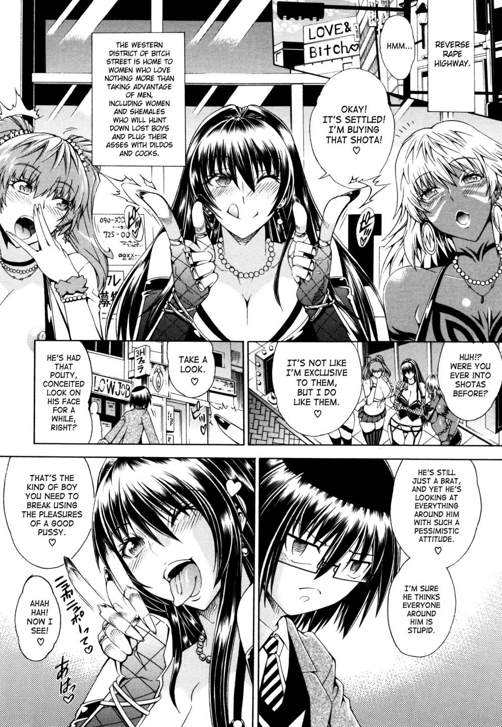 Hentai Manga Comic-Here is a Bitch Street-Chapter 1-12